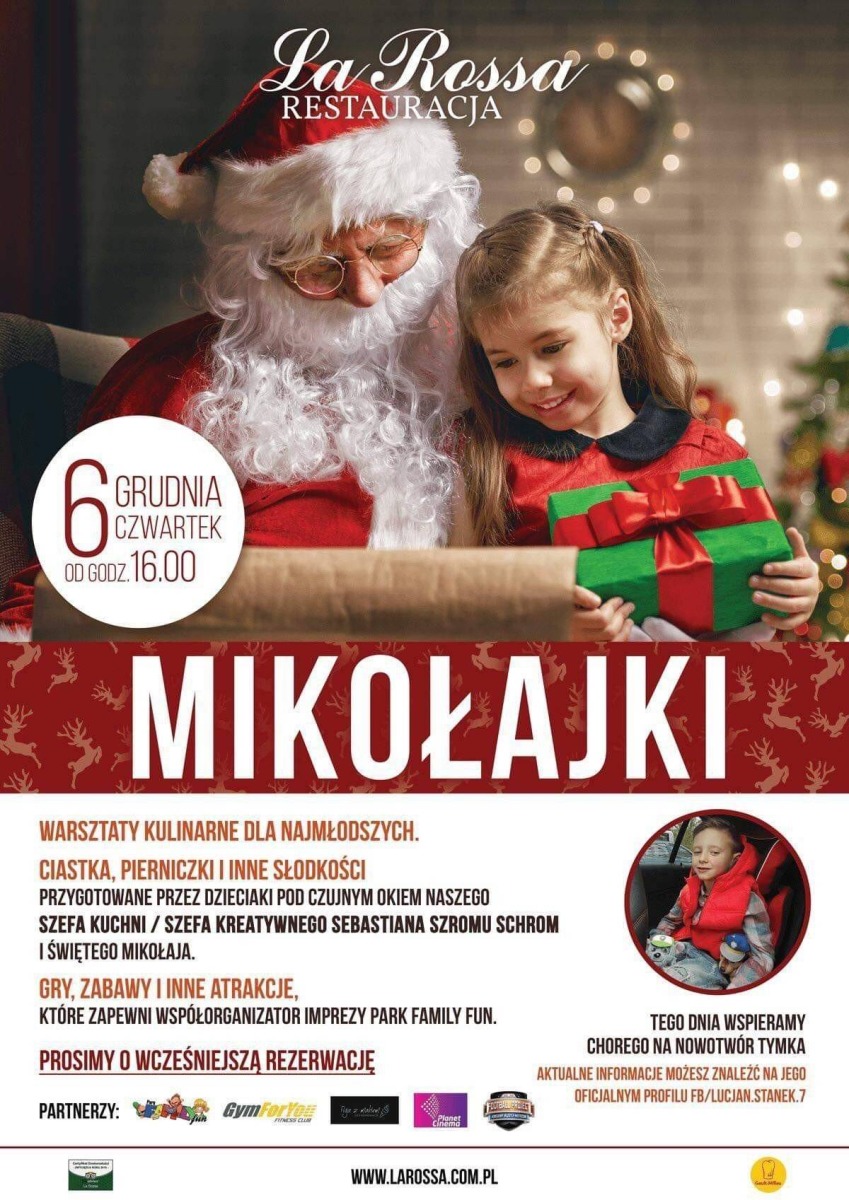 OŚWIĘCIM. To już dziś! Mikołajki w La Rossie