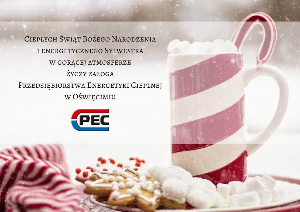 ŚWIĘTA. Życzenia świąteczno - noworoczne do załogi Przedsiębiorstwa Energetyki Cieplnej