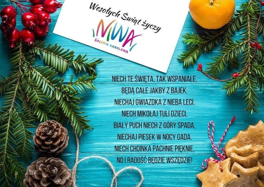 ŚWIĘTA. Świąteczne życzenia od Galerii Handlowej NIWA