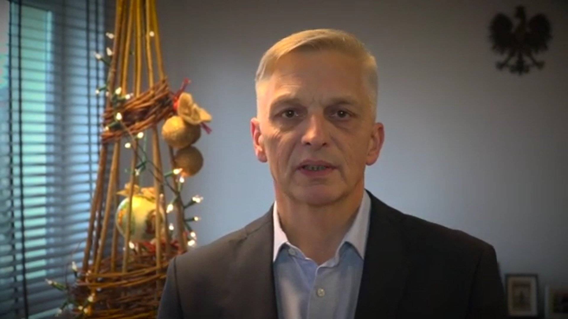 ŚWIĘTA. Życzenia świąteczno-noworoczne od starosty oświęcimskiego, Marcina Niedzieli