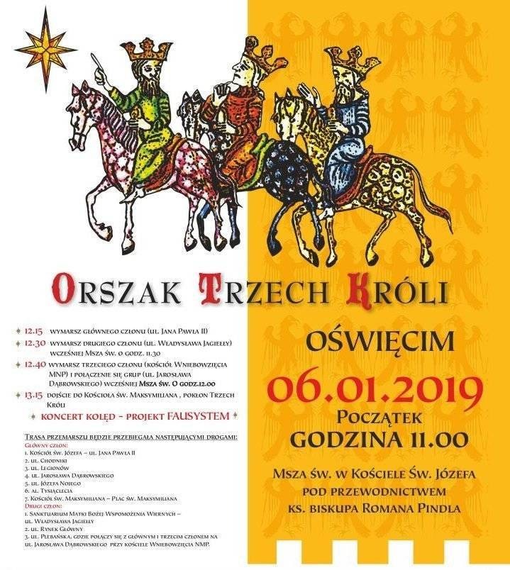 OŚWIĘCIM. Orszak Trzech Króli przejdzie z Zasola na os. Chemików
