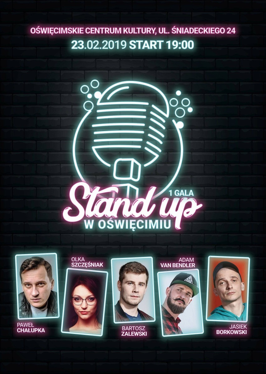 OŚWIĘCIM. Pierwsza Gala Stand up… tylko dla widzów dorosłych