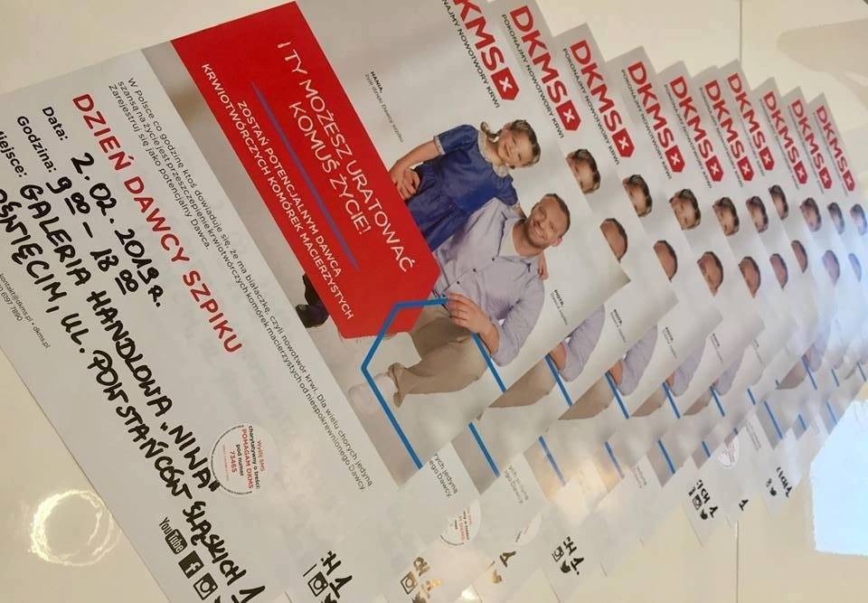 OŚWIĘCIM. Dzień Dawcy Szpiku Kostnego w Galerii Niwa