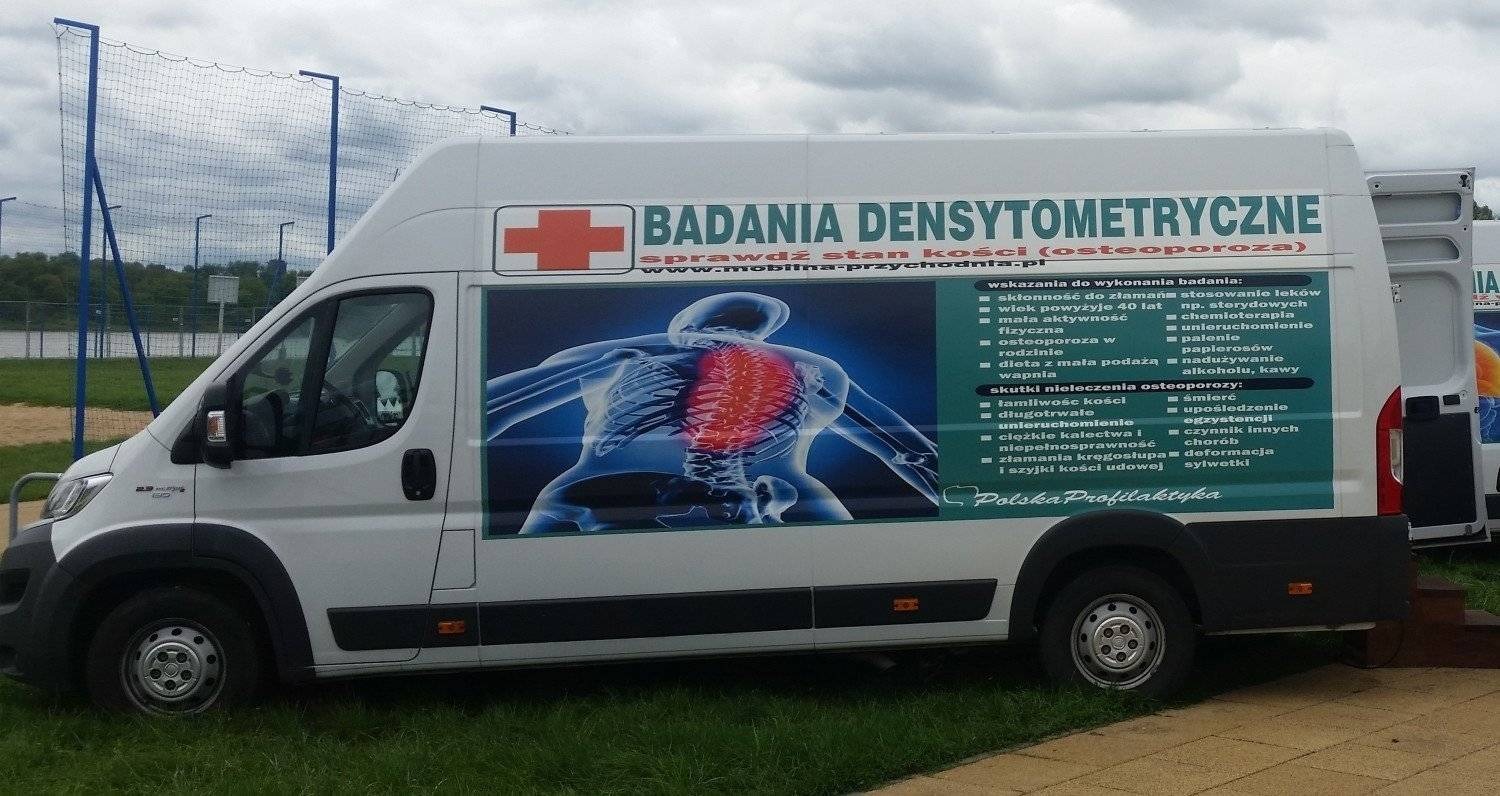 OŚWIĘCIM. Zrób bezpłatne badanie kości w osteobusie