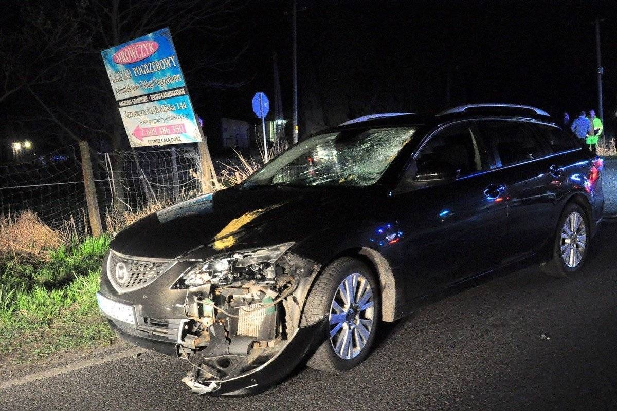 BRZESZCZE. Pijany pieszy zginał na drodze