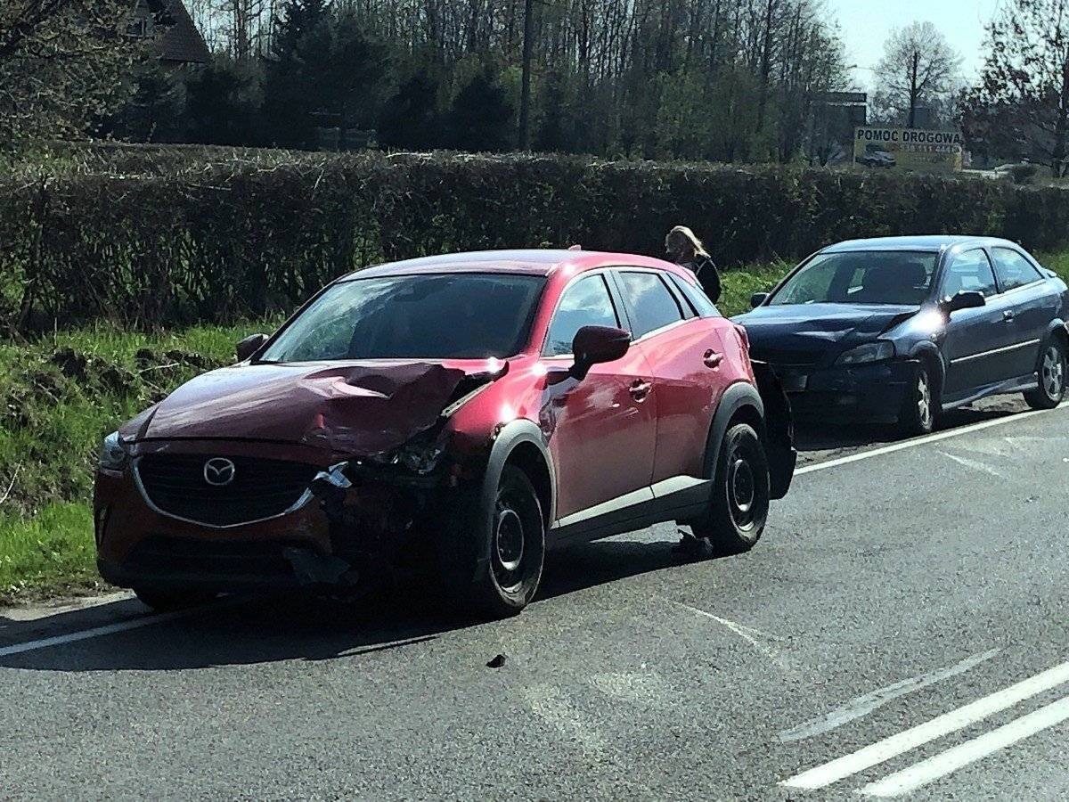 RAJSKO. Zderzenie trzech pojazdów z udziałem 16-miesięcznego dziecka
