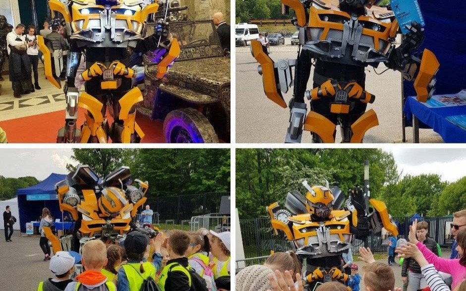 OŚWIĘCIM. Wesoły Robot odwiedzi Galerię Niwa.To będzie wyjątkowy Dzień Dziecka