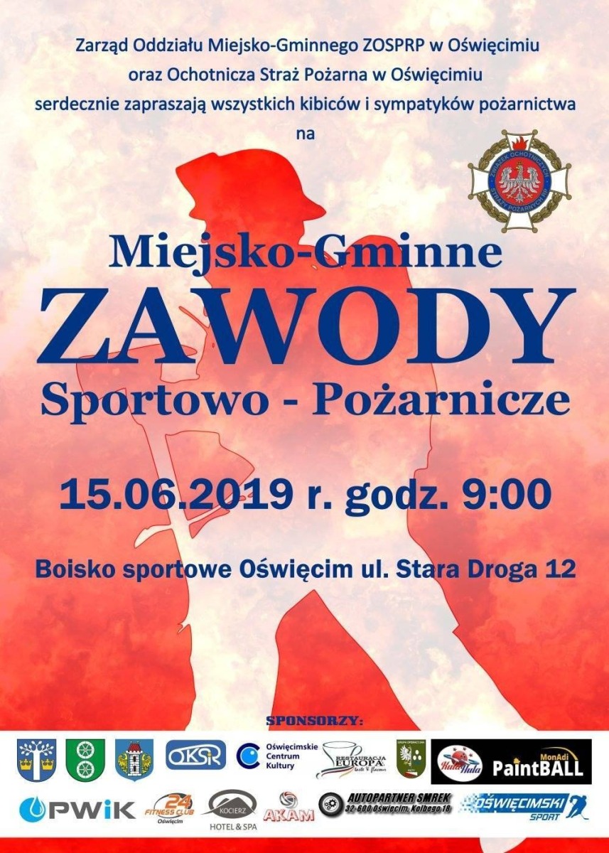 OŚWIĘCIM. W sobotę strażacy sprawdzą swoje umiejętności sportowo-pożarnicze
