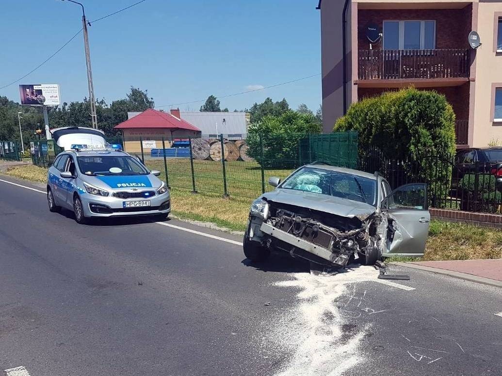 OŚWIĘCIM. Kolizja na krajówce