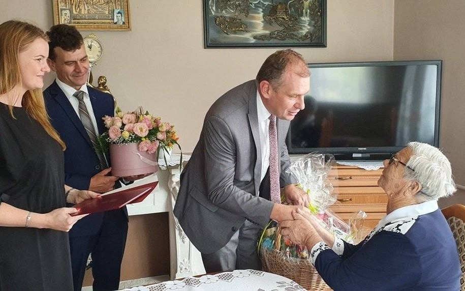POLANKA WIELKA. Pani Zofia Nowak obchodziła swoje 100 urodziny