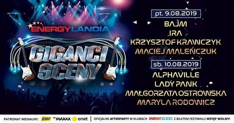 ZATOR. Czeka nas wielkie wydarzenie muzyczne, czyli… Giganci Sceny w Energylandii