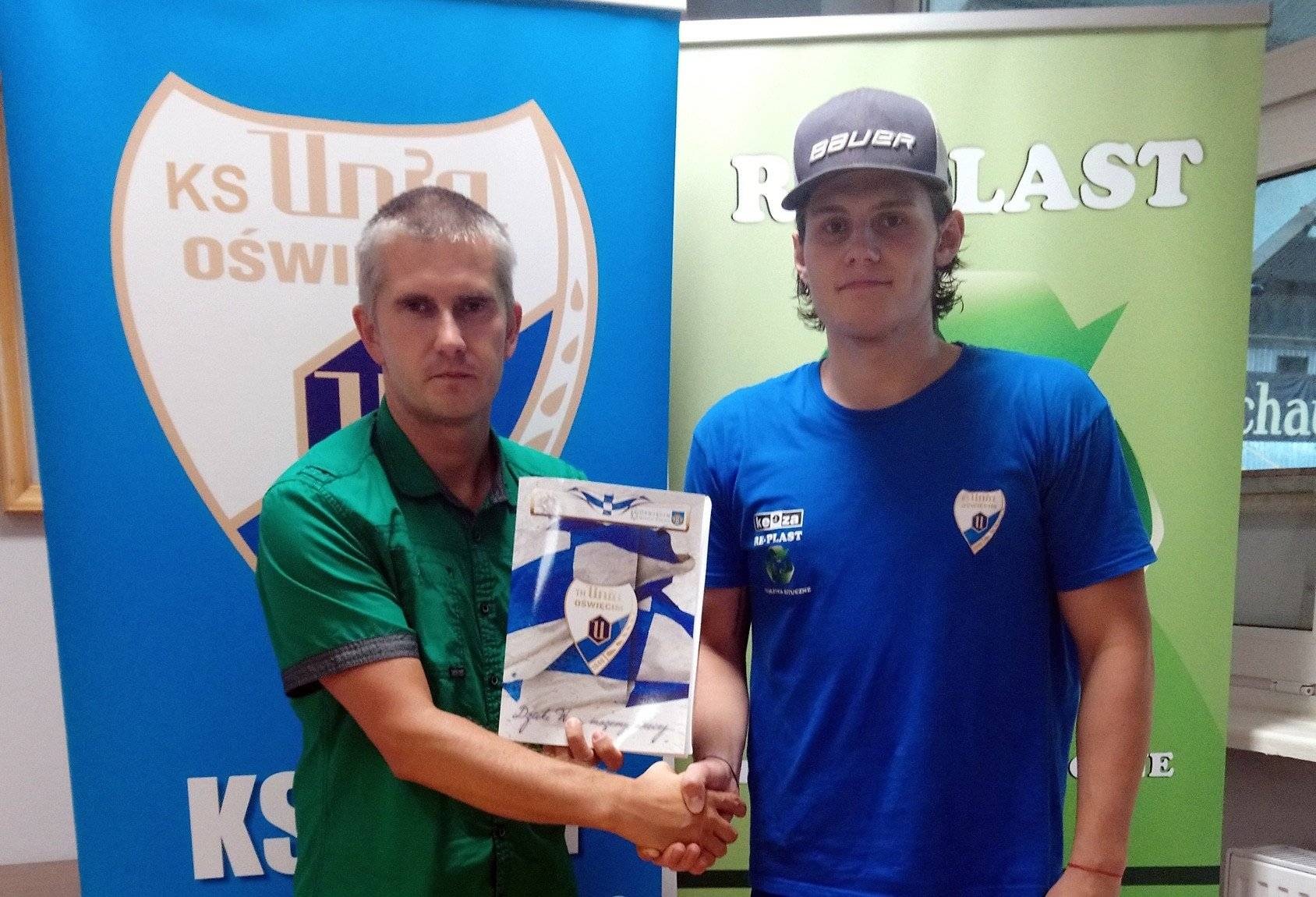 HOKEJ NA LODZIE. Dominik Raska przekonał szkoleniowców Re-Plast Unii