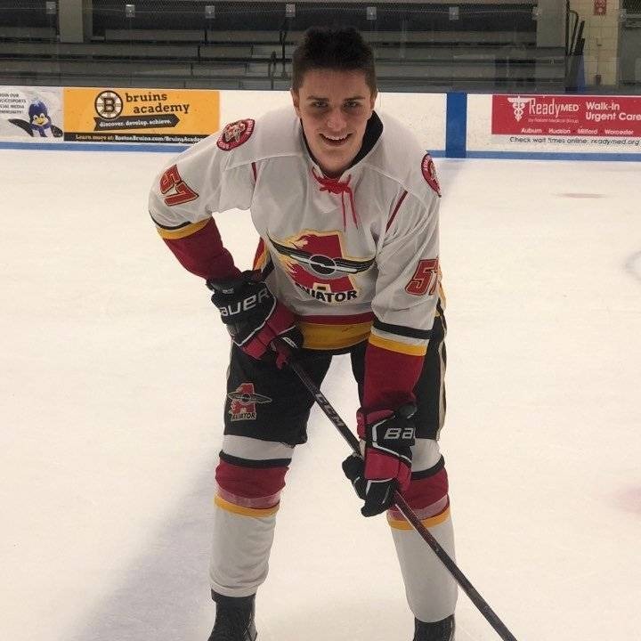 HOKEJ NA LODZIE. Oświęcimianin w barwach New York Aviators!