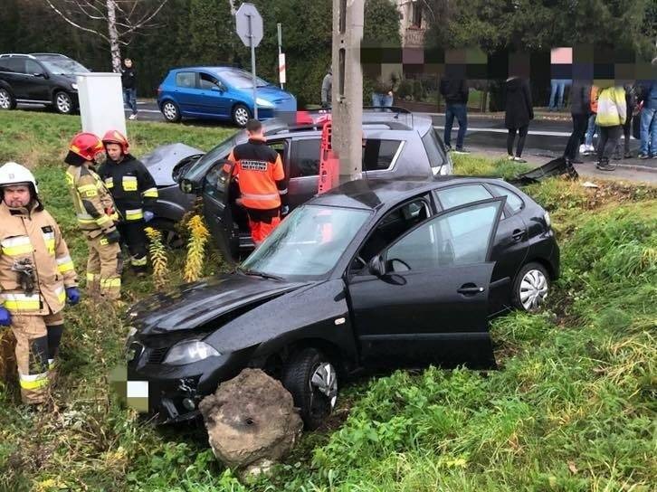 BULOWICE. Dwie osoby trafiły do szpitala, w tym kobieta w ciąży