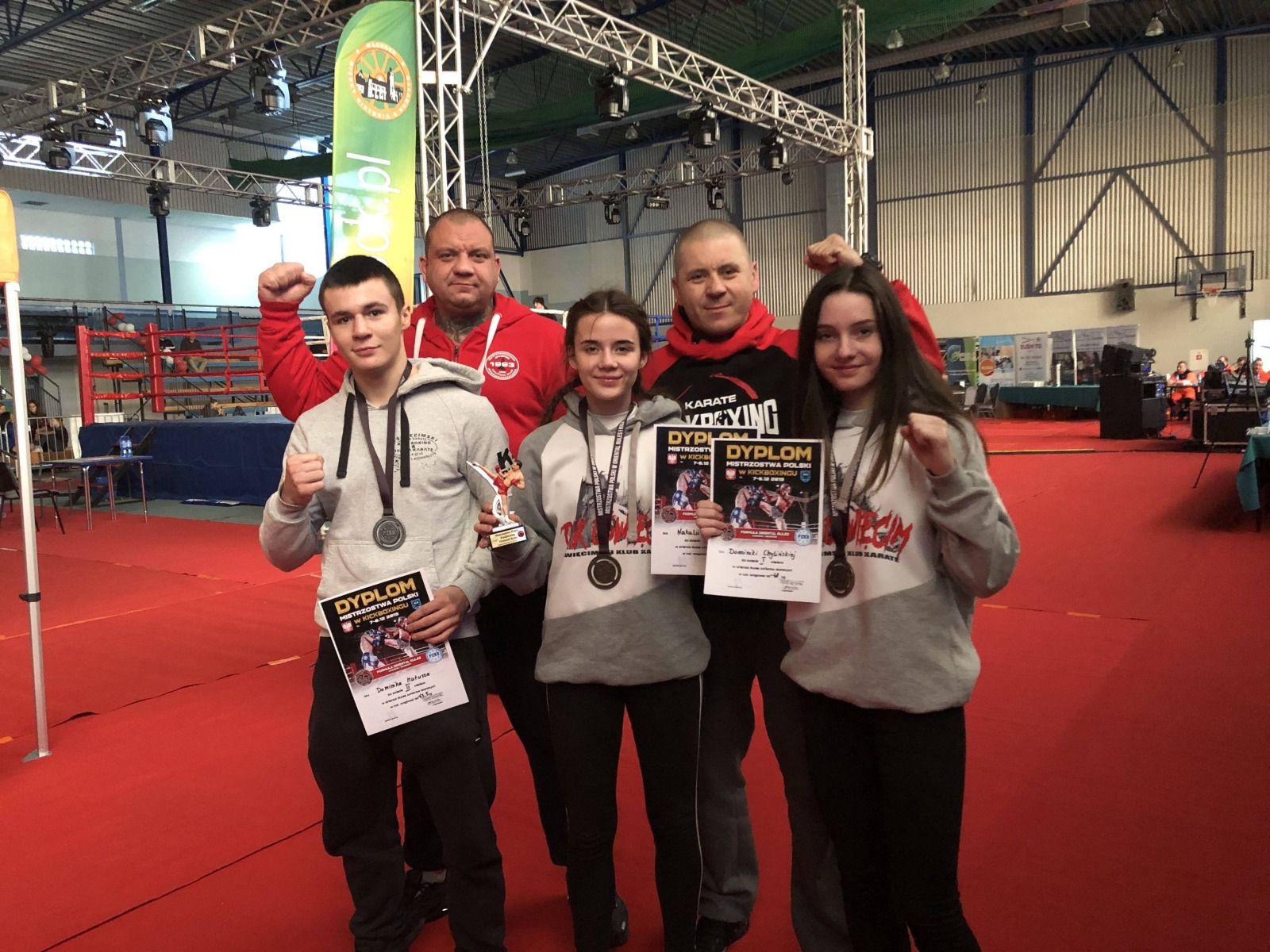 KICK-BOXING. Podwójne złoto i srebro w mistrzostwach Polski