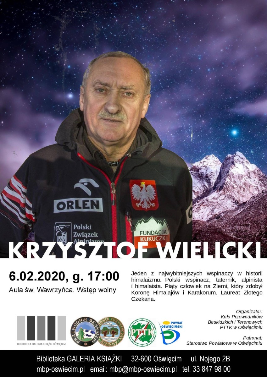 OŚWIĘCIM. Krzysztof Wielicki odwiedzi stolicę powiatu oświęcimskiego
