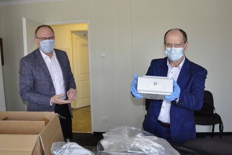 GMINA OŚWIĘCIM. Respirator od mieszkańców gminy Oświęcim