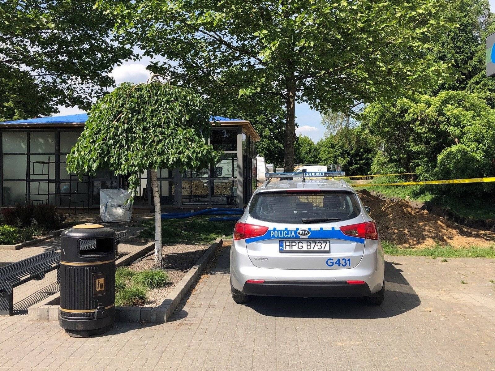 OŚWIĘCIM. Podczas prac przy budowie pawilonu „Cafe Rynek” odnaleziono amunicje z drugiej wojny światowej
