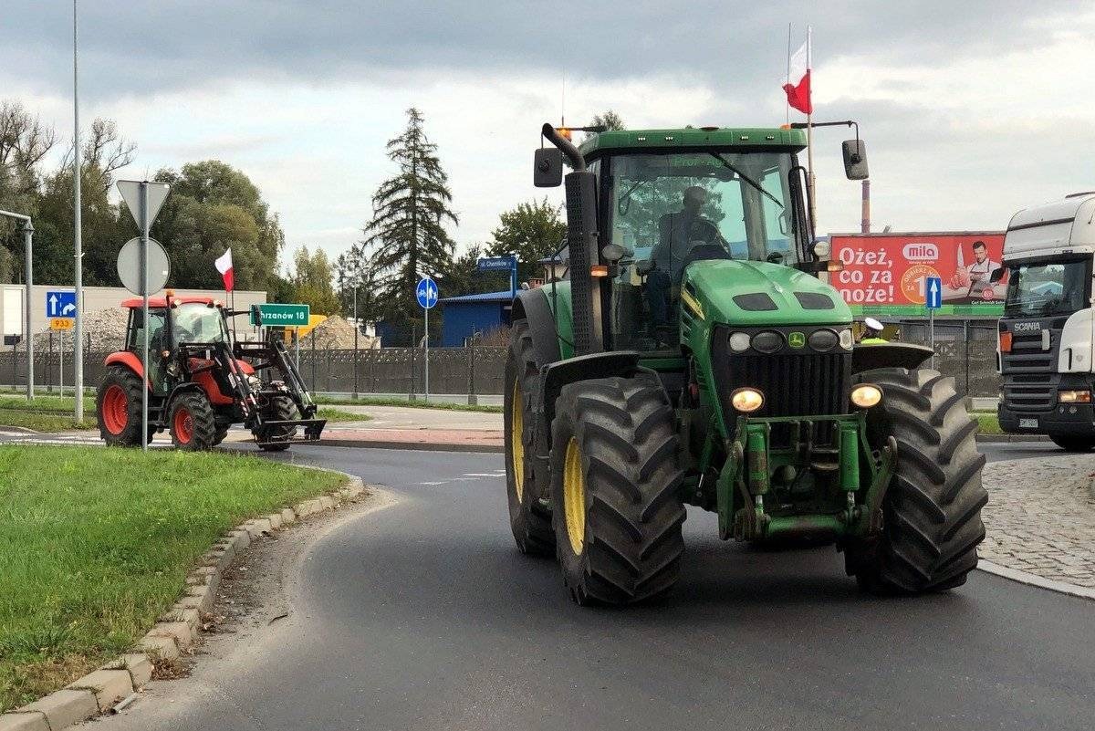 POWIAT. Protest rolników także na oświęcimskich drogach