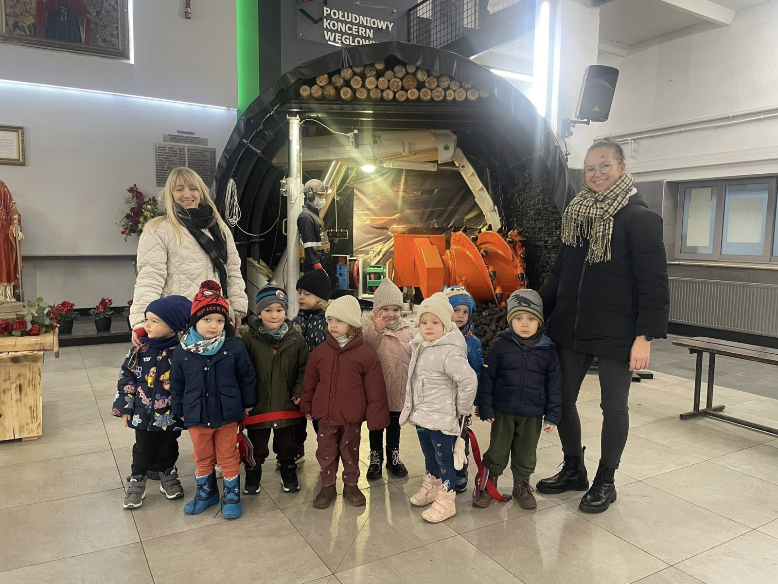 Przedszkolaki odwiedziły kopalnię ‘Brzeszcze’