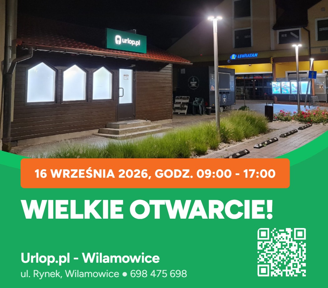 Nowe biuro podróży w Wilamowicach. Wielkie otwarcie już 16 września!