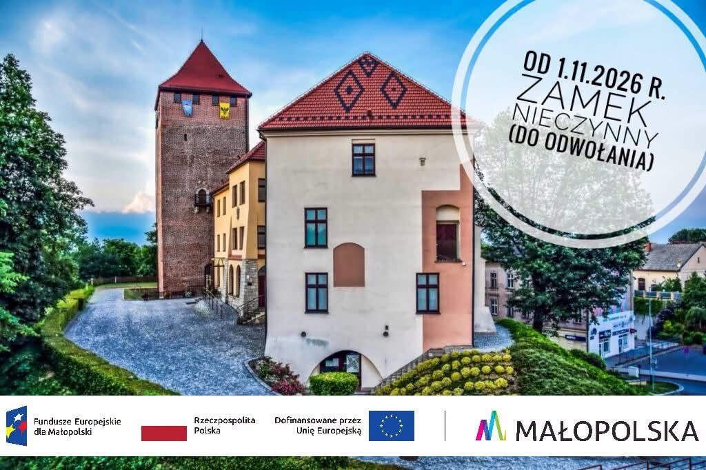 Muzeum Zamek w Oświęcimiu nieczynny do odwołania