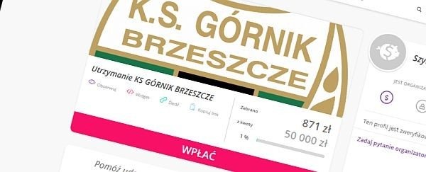 Sport. Kibice zrzucają się, by ratować swój klub