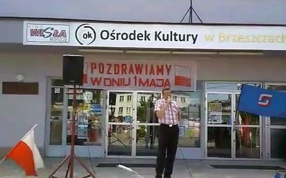 Komunistyczny wiec przez Ośrodkiem Kultury? - InfoBrzeszcze.pl