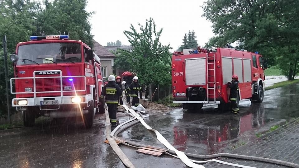 'Powódź błyskawiczna' na terenie Gminy Brzeszcze - InfoBrzeszcze.pl