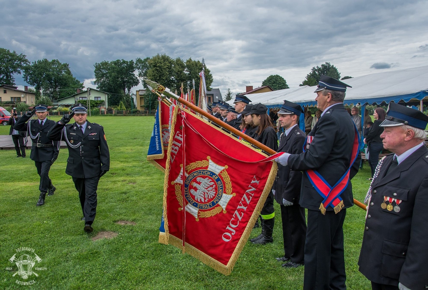 Uroczystość z okazji 70-lecia i nadania sztandaru OSP Skidziń -FOTO- InfoBrzeszcze.pl