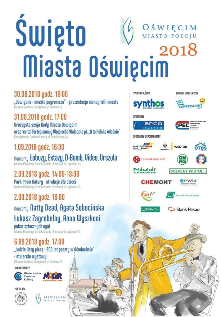 Święto Miasta Oświęcim - Zaproszenie - InfoBrzeszcze.pl