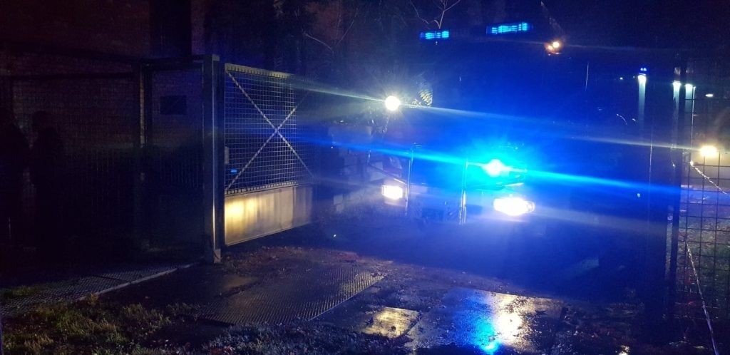 Pożar na terenie KWK Brzeszcze-Wschód (teren byłej kopalni Jawiszowice) - InfoBrzeszcze.pl