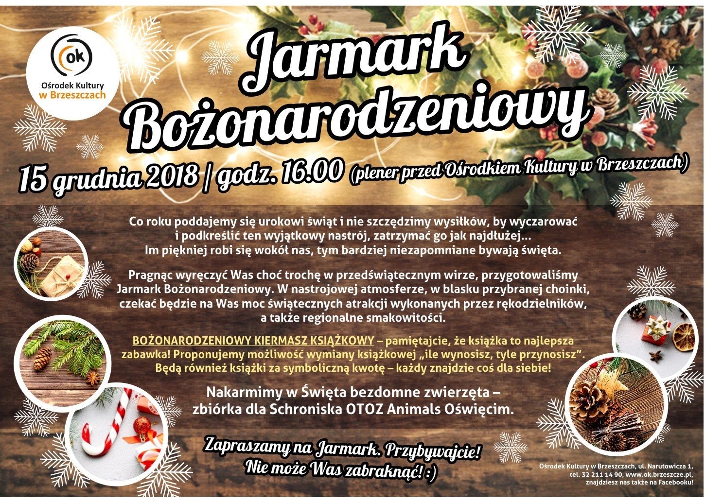 Jarmark Bożonarodzeniowy przy OK w Brzeszczach - InfoBrzeszcze.pl