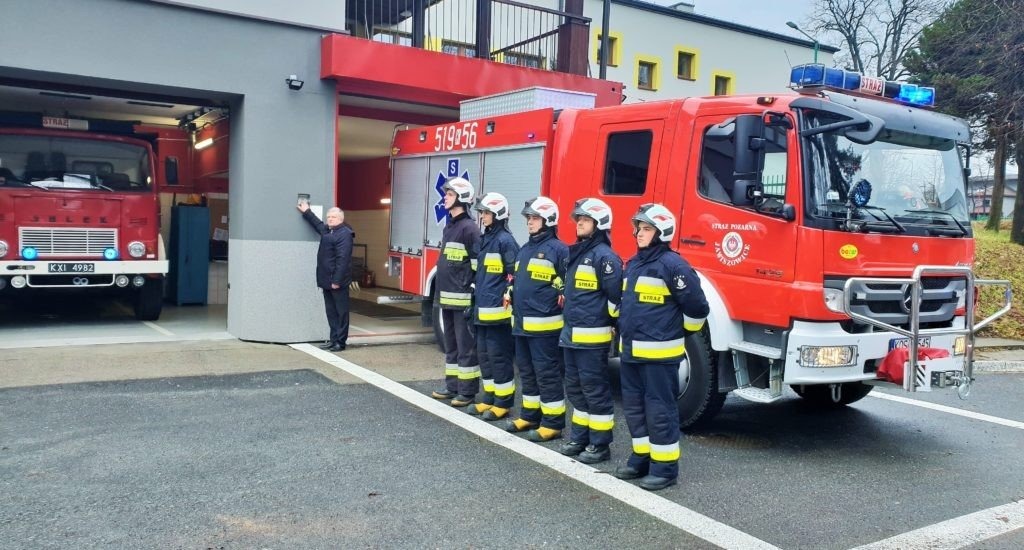 Strażacy z Jawiszowic uczcili pamięć górników, którzy zginęli w czeskiej kopalni -FILM- InfoBrzeszcze.pl