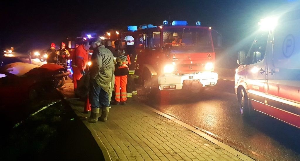 Zdarzenie drogowe na ulicy Ofiar Oświęcimia- sprawca nie posiadał uprawnień do kierowania - InfoBrzeszcze.pl