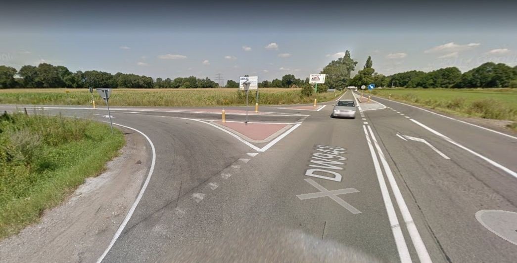 Droga na Łęki zamknięta - trwa budowa ronda - InfoBrzeszcze.pl