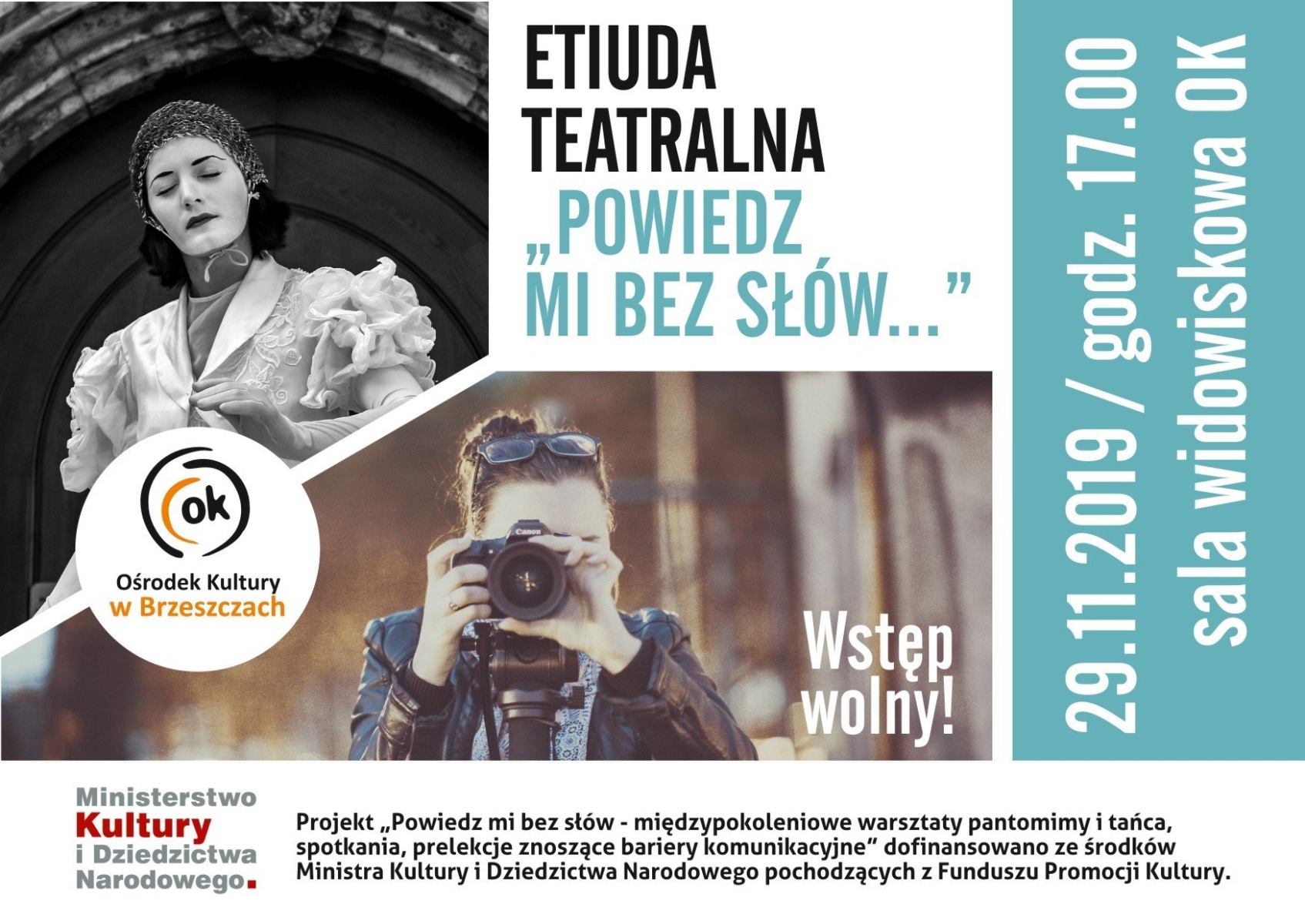 Etiuda teatralna - "Powiedz mi bez słów..." - InfoBrzeszcze.pl