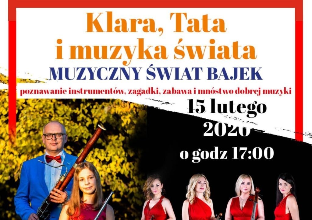 "Klara, Tata i muzyka świata - Muzyczny świat bajek" - InfoBrzeszcze.pl