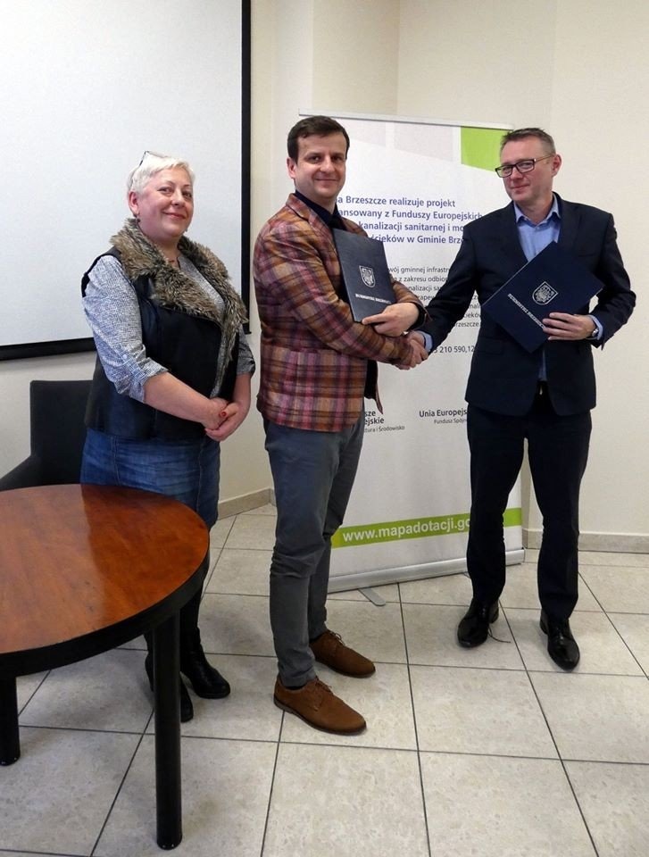 Podpisano umowę na dokończenie modernizacji oczyszczalni ścieków - InfoBrzeszcze.pl