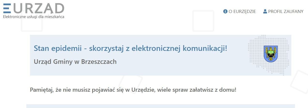 E-Urząd. Skorzystaj z elektronicznej komunikacji - InfoBrzeszcze.pl