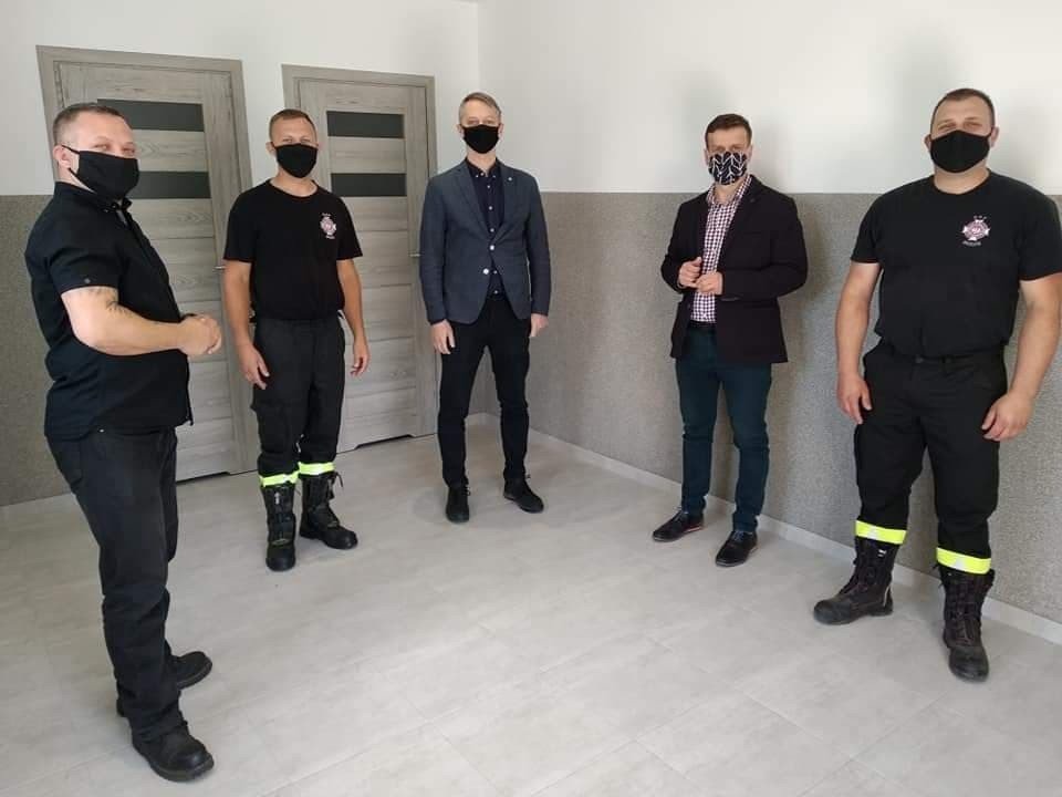 Nowe zaplecze sanitarne w remizie OSP Skidziń - InfoBrzeszcze.pl