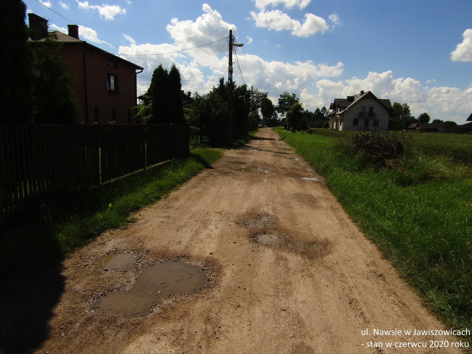 Przebudowa ul. Nawsie w Jawiszowicach - InfoBrzeszcze.pl