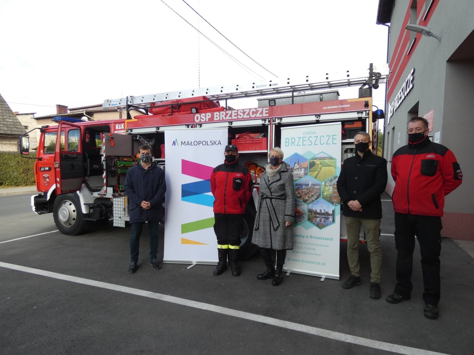 Wóz OSP Brzeszcze po generalnym remoncie. - InfoBrzeszcze.pl
