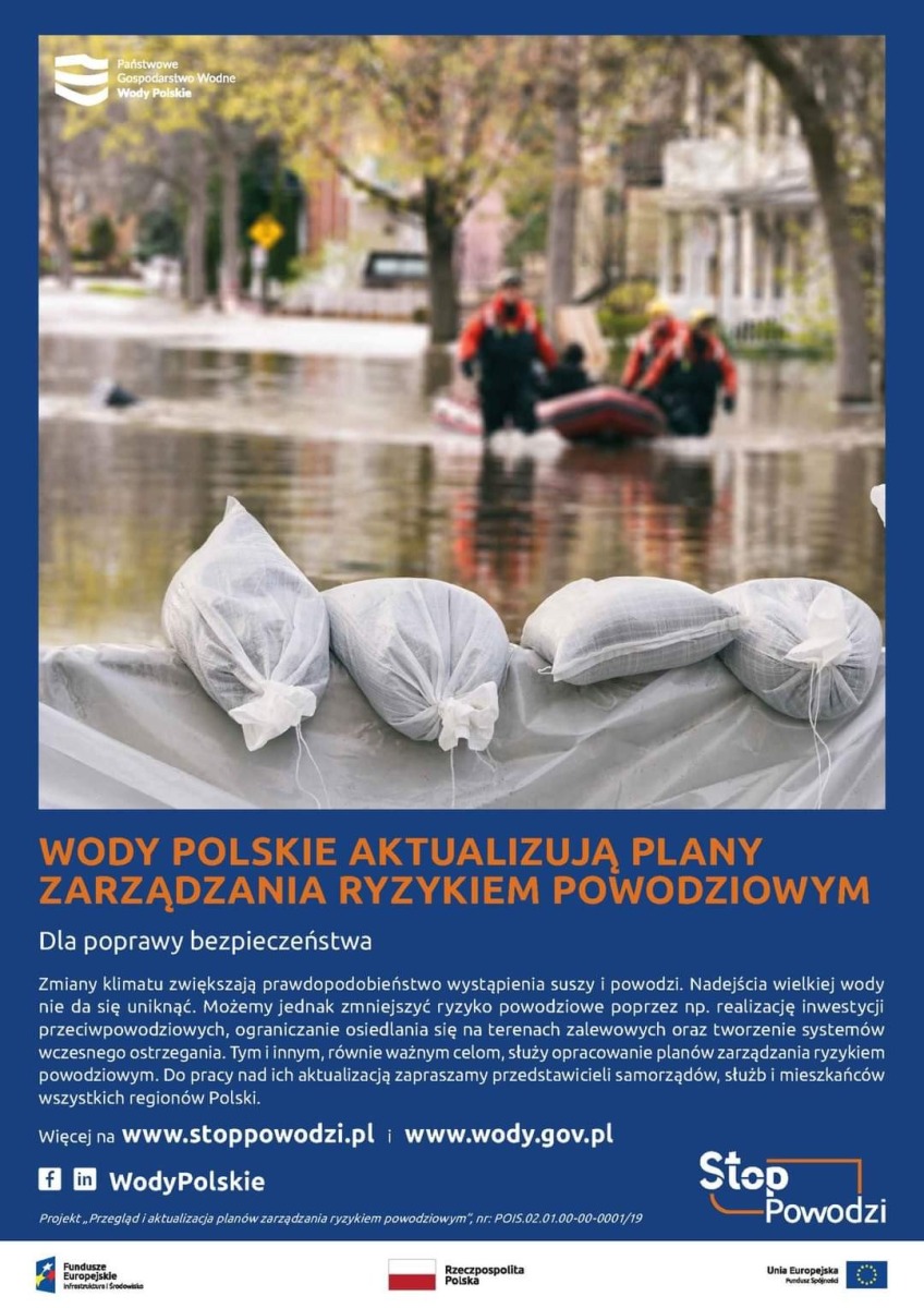 Konsultacje społeczne aktualizowanych planów zarządzania ryzykiem powodziowym (aPZRP) - InfoBrzeszcze.pl