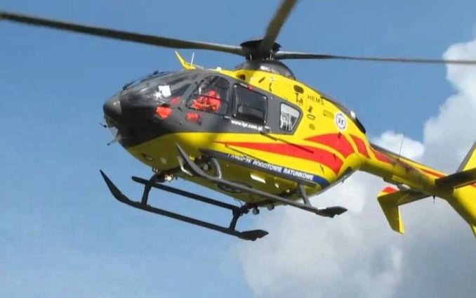 Trzy weekendowe interwencje śmigłowców LPR w powiecie oświęcimskim - InfoBrzeszcze.pl