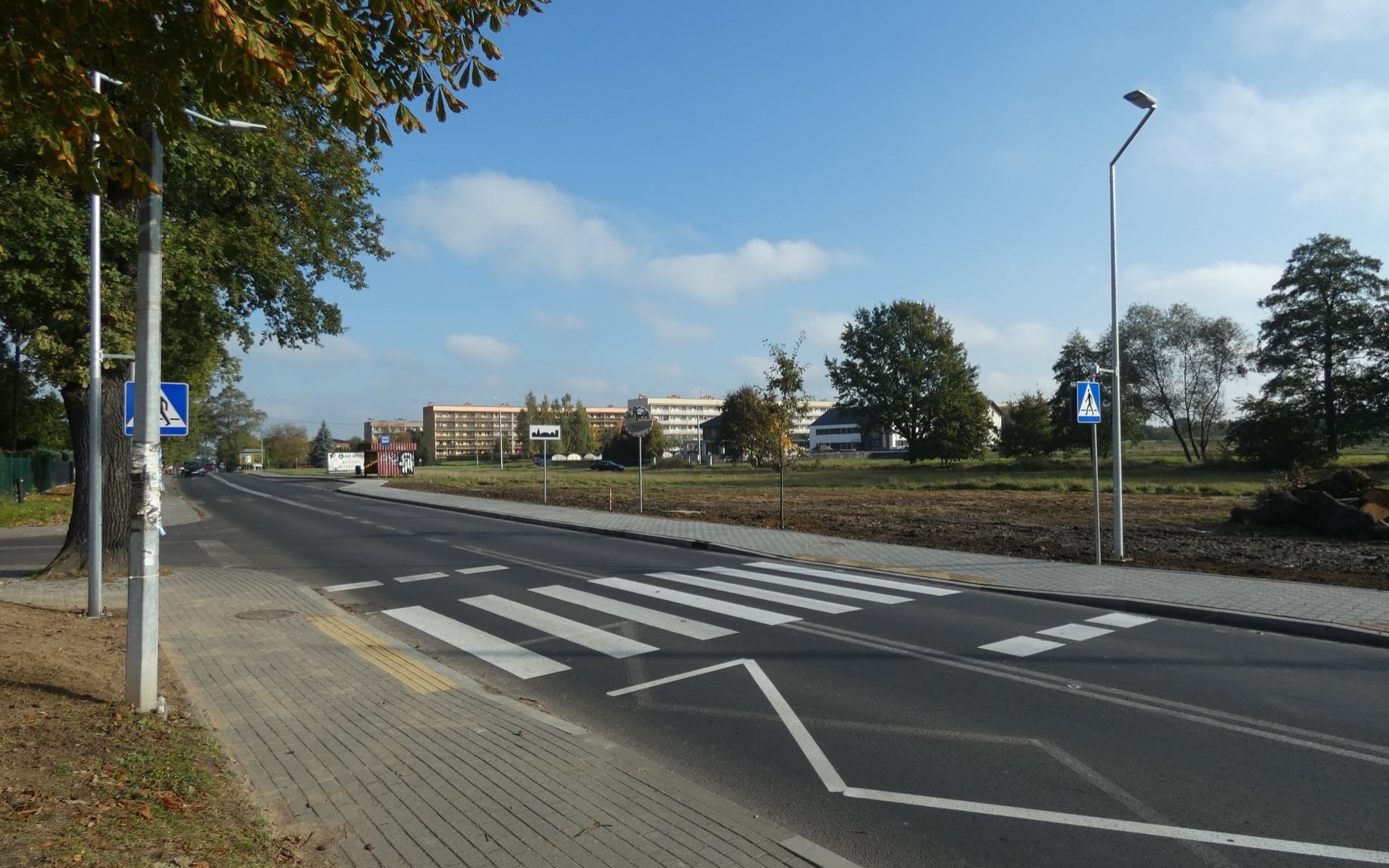 Chodnik przy ul. Turystycznej oddany do użytku - InfoBrzeszcze.pl