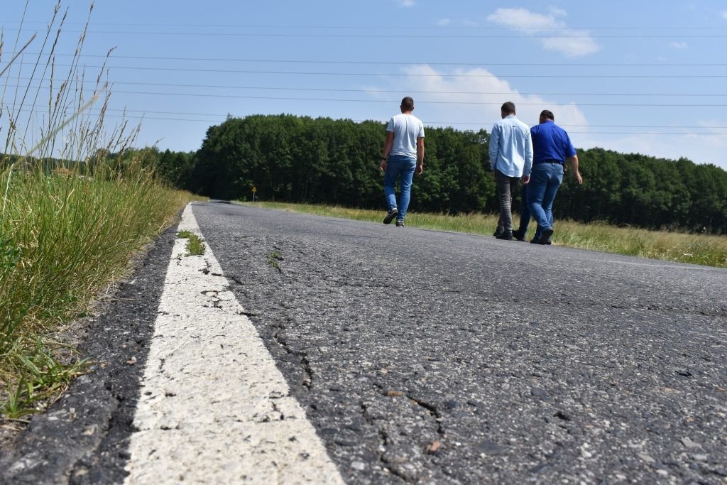 Remont drogi powiatowej na styku dwóch powiatów i województw - InfoBrzeszcze.pl