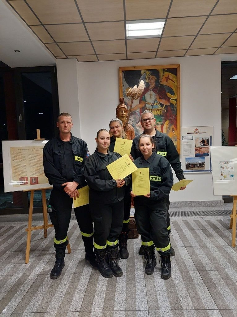 Strażacy OSP z terenu gminy Brzeszcze zakończyli kurs podstawowy. - InfoBrzeszcze.pl