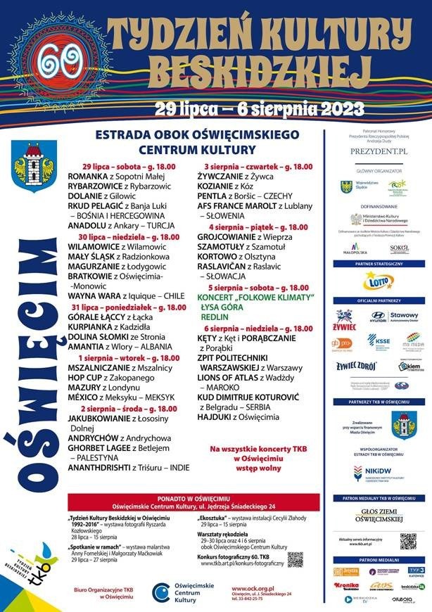 Tydzień Kultury Beskidzkiej w Oświęcimiu - InfoBrzeszcze.pl