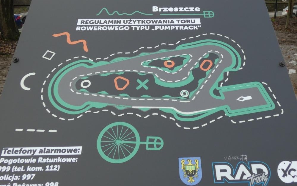 Pumptrack na terenie KS "Górnik" - zakończone roboty budowlane - InfoBrzeszcze.pl